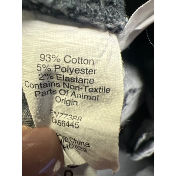 Madewell Womens High-Rise Skinny Jeans Dark Wash Denim Size 26 - Picture 9 of 10